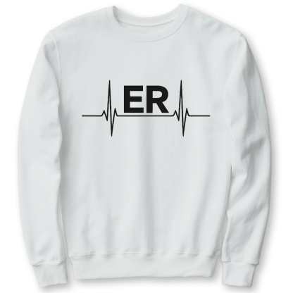 Er Cotton Pullover Sweatshirt