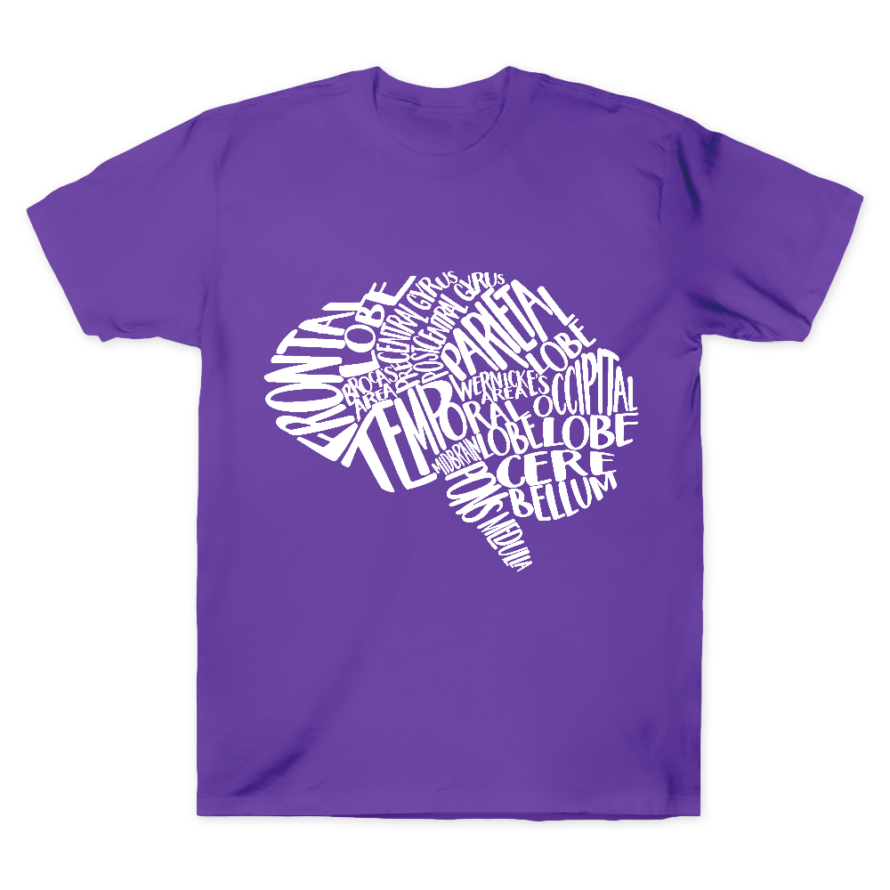 Brain Anatomy Cotton Doctor T-shirt