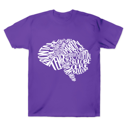 Brain Anatomy Cotton Doctor T-shirt