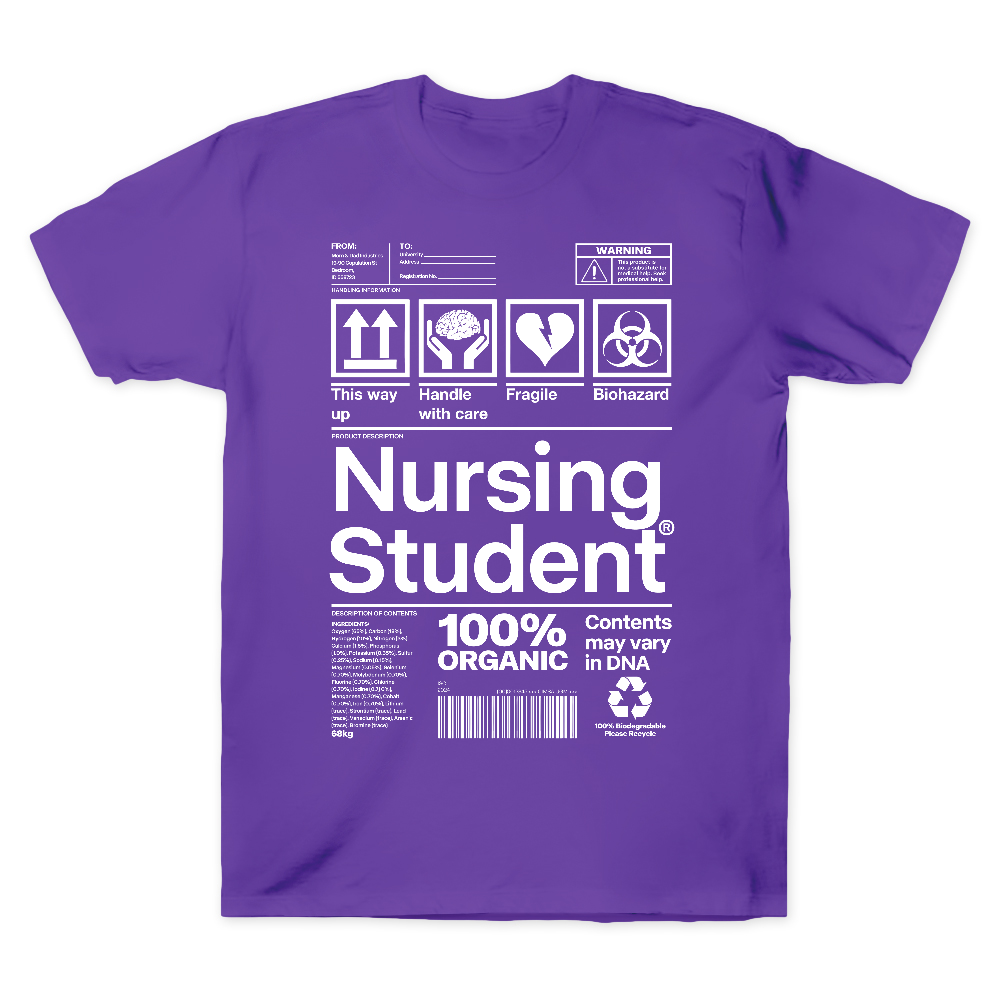 School Of Nursing Student Gift Cotton Doctor T-shirt