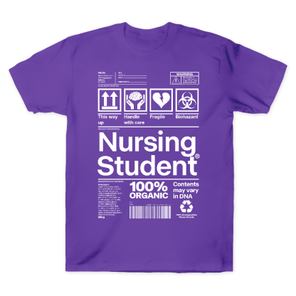 School Of Nursing Student Gift Cotton Doctor T-shirt