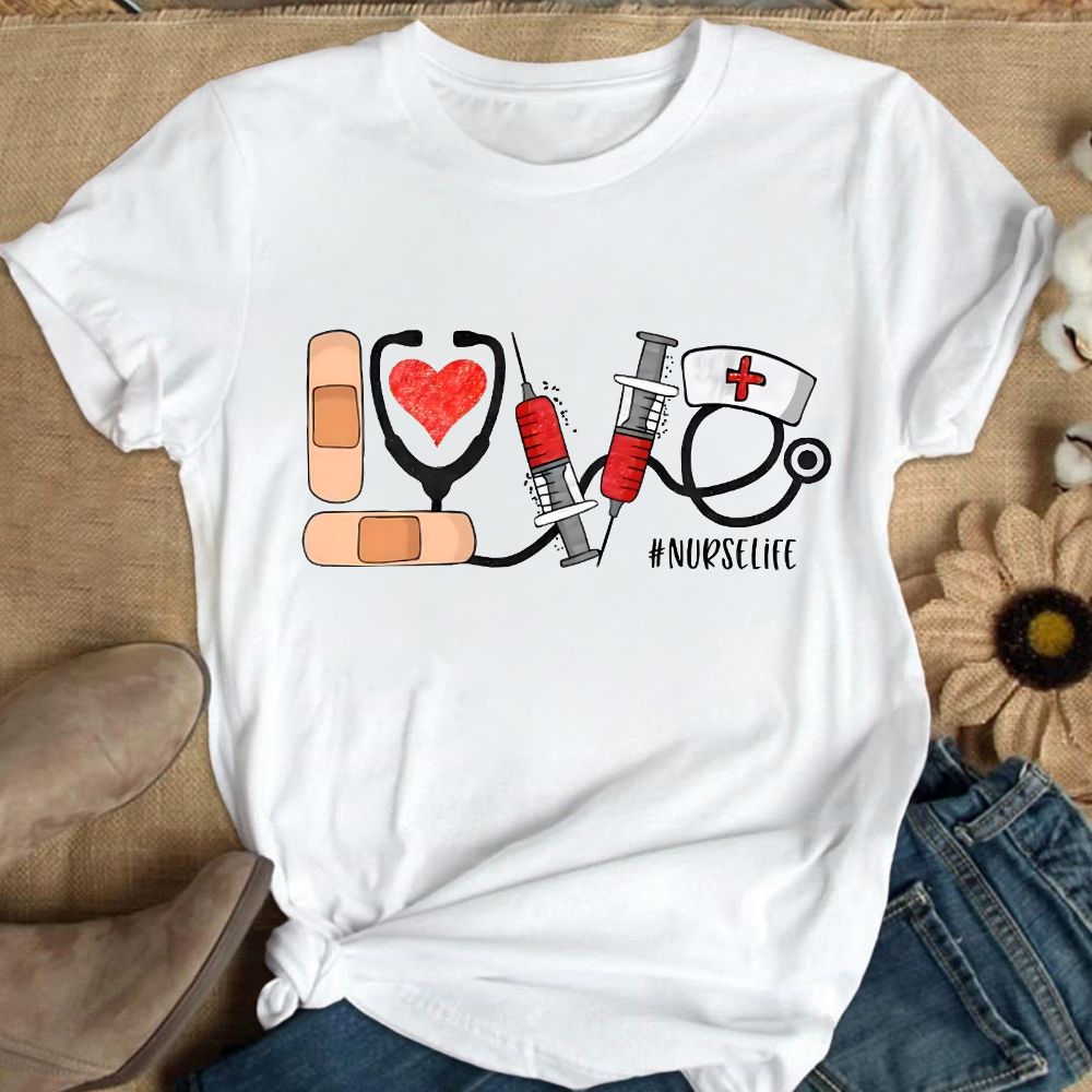 Nurselife Cotton Nurse T-shirt