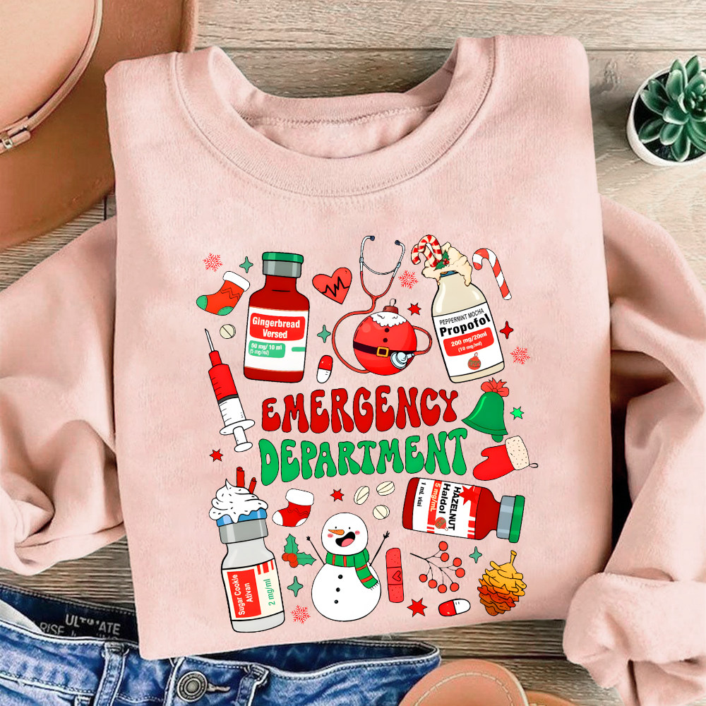 Emergency Department Cotton Pullover Sweatshirt