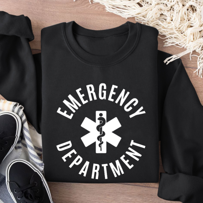 Emergency Department Cotton Pullover Sweatshirt