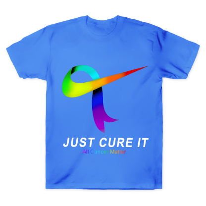 Just Cure It Cancer Awareness Doesn'T Discriminate Cotton Doctor T-shirt