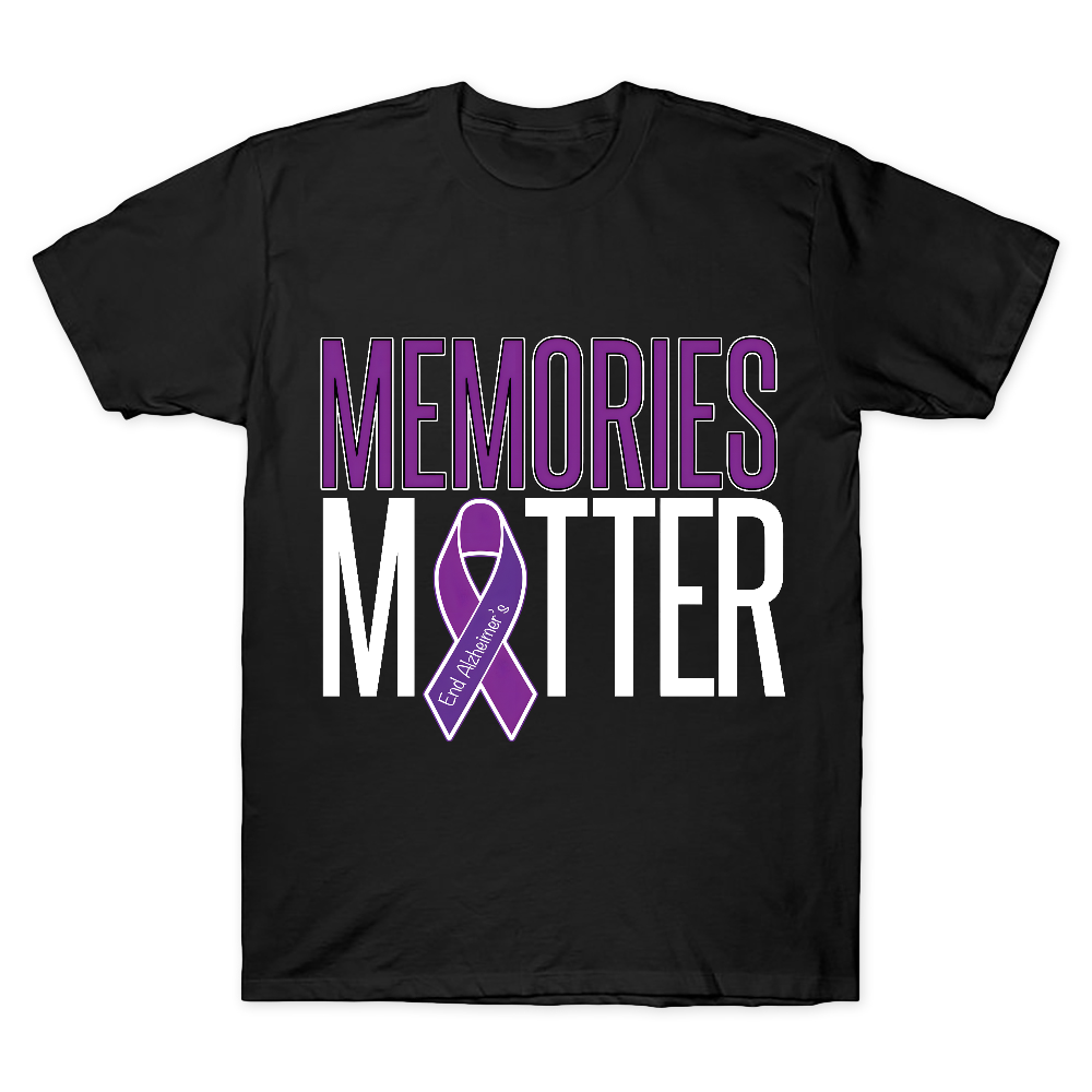 Alzheimer's Awareness Memories Matter Cotton Doctor T-shirt