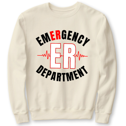 Emergency Department Cotton Pullover Sweatshirt