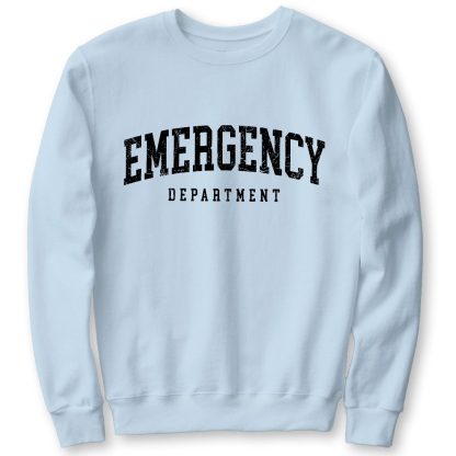 Emergency Department Cotton Pullover Sweatshirt