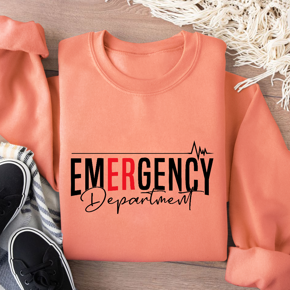 Emergency Department Cotton Pullover Sweatshirt