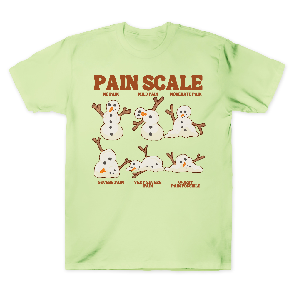 Healthcare Worker Pain Assessment Cotton Doctor T-shirt