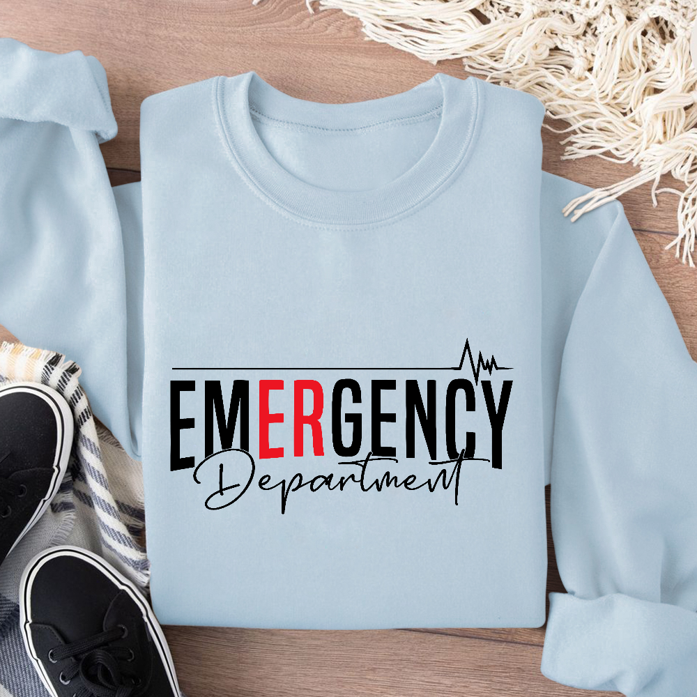 Emergency Department Cotton Pullover Sweatshirt