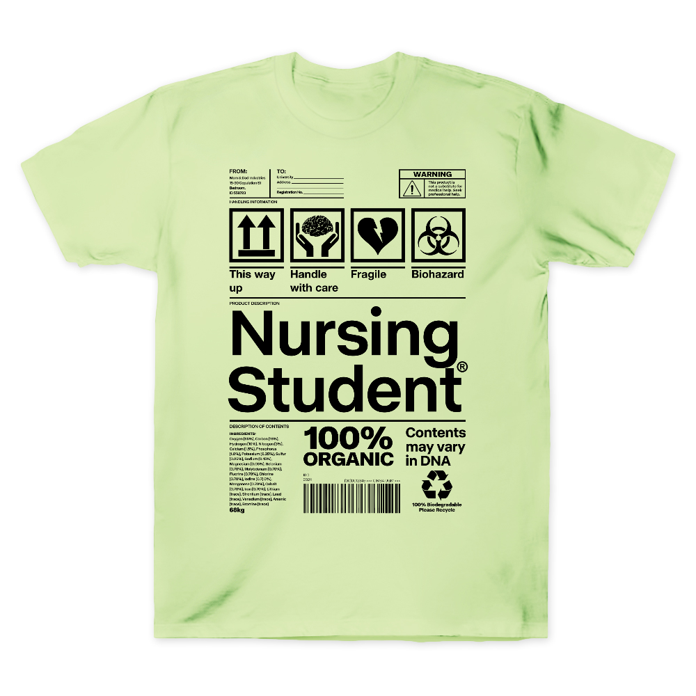 School Of Nursing Student Gift Cotton Doctor T-shirt