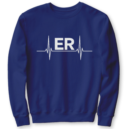 Er Cotton Pullover Sweatshirt
