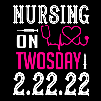 Nursing School On TwosDay Cotton Doctor T-shirt