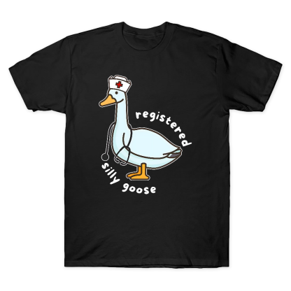 Registered Silly Goose Cotton Doctor T-shirt