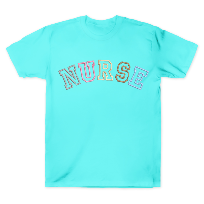 Embroidered Nurse Cotton Doctor T-shirt