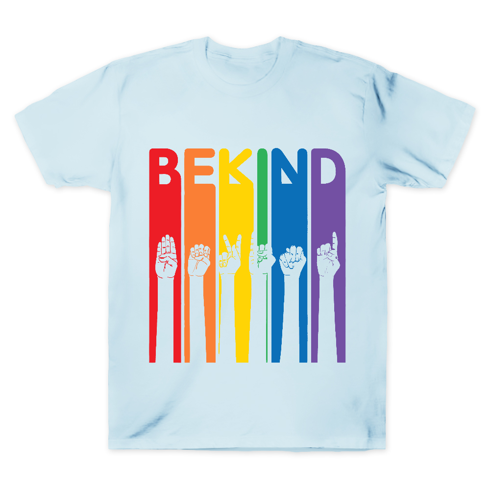 Be Kind Sign Language Cotton Doctor T-shirt