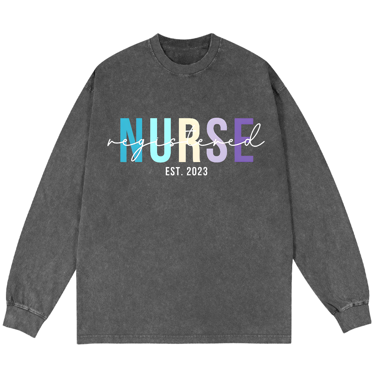 Registered Nurse Vintage Washed Sweatshirts