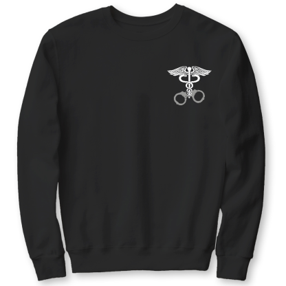 Nurse Symbol Cotton Pullover Sweatshirt