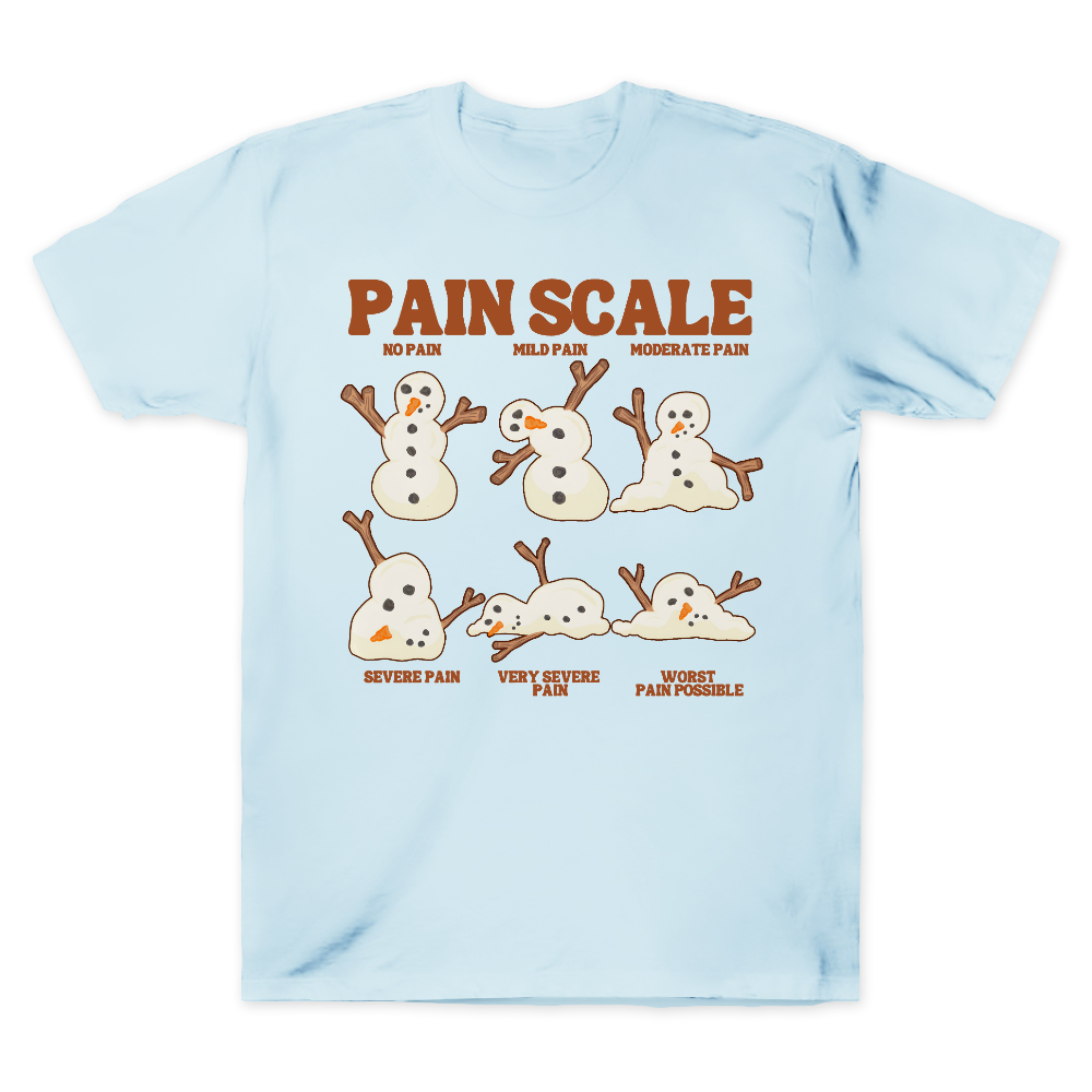 Healthcare Worker Pain Assessment Cotton Doctor T-shirt