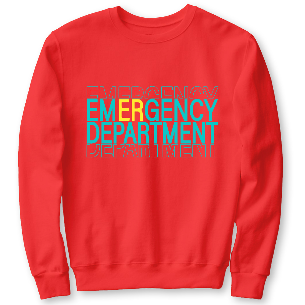 Emergency Department Cotton Pullover Sweatshirt
