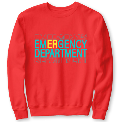 Emergency Department Cotton Pullover Sweatshirt