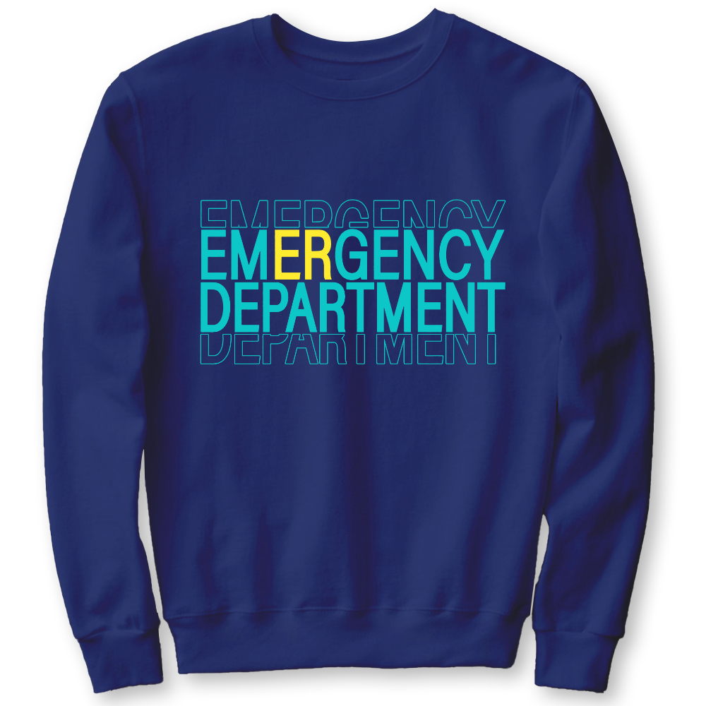 Emergency Department Cotton Pullover Sweatshirt