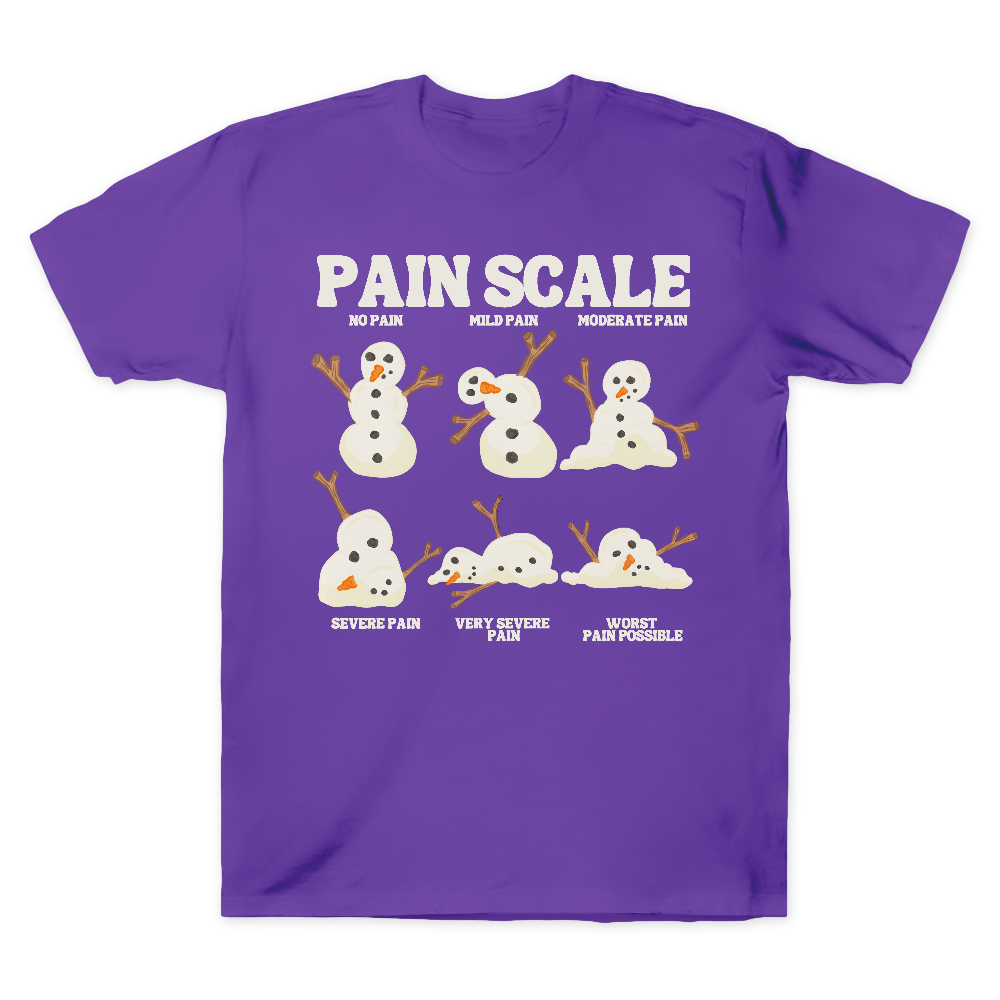 Healthcare Worker Pain Assessment Cotton Doctor T-shirt