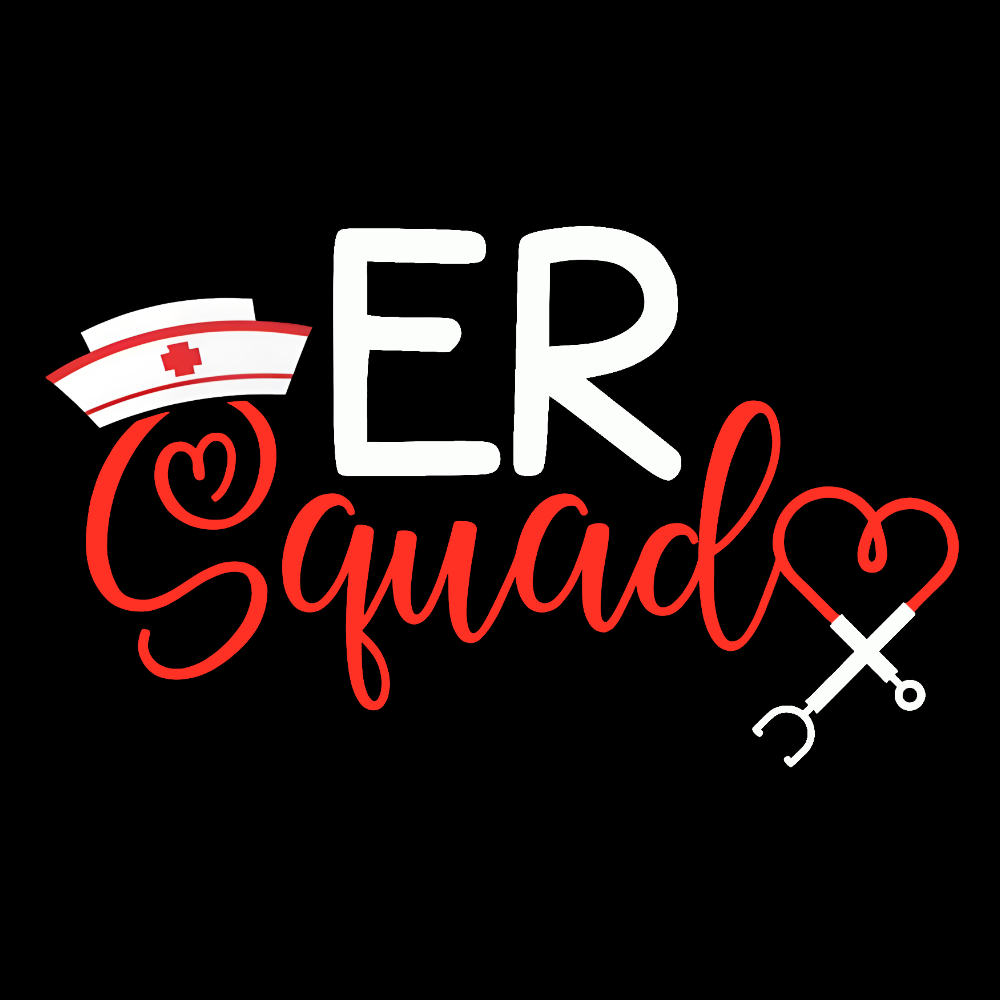 Er Nurse Squad Cotton Pullover Sweatshirt