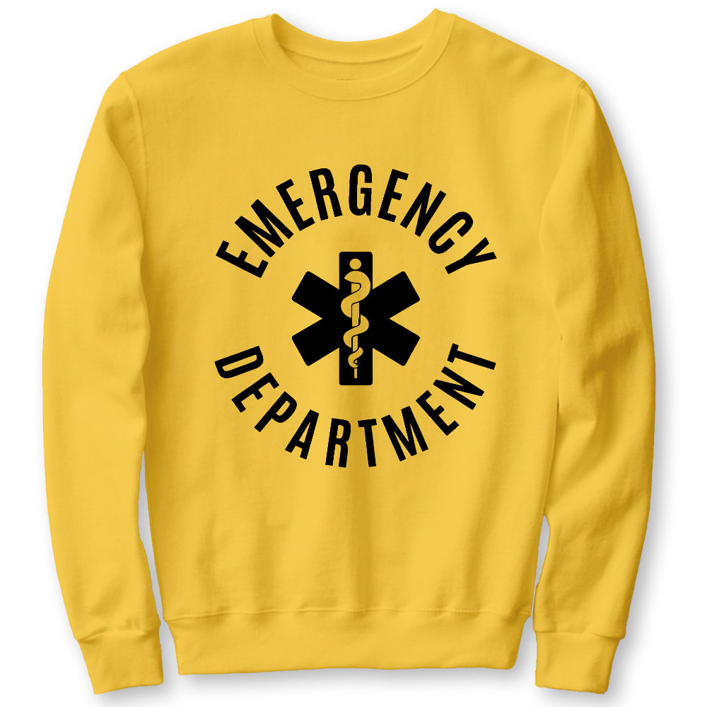 Emergency Department Cotton Pullover Sweatshirt