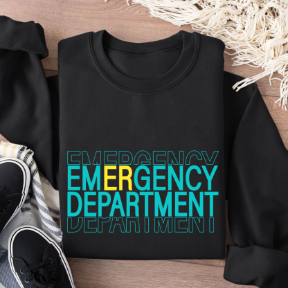 Emergency Department Cotton Pullover Sweatshirt