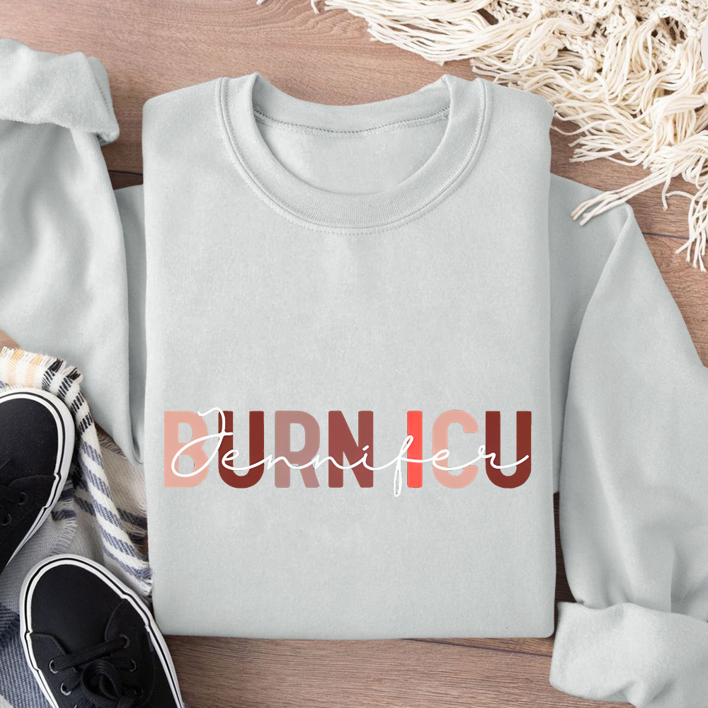 Burn ICU Cotton Pullover Sweatshirt