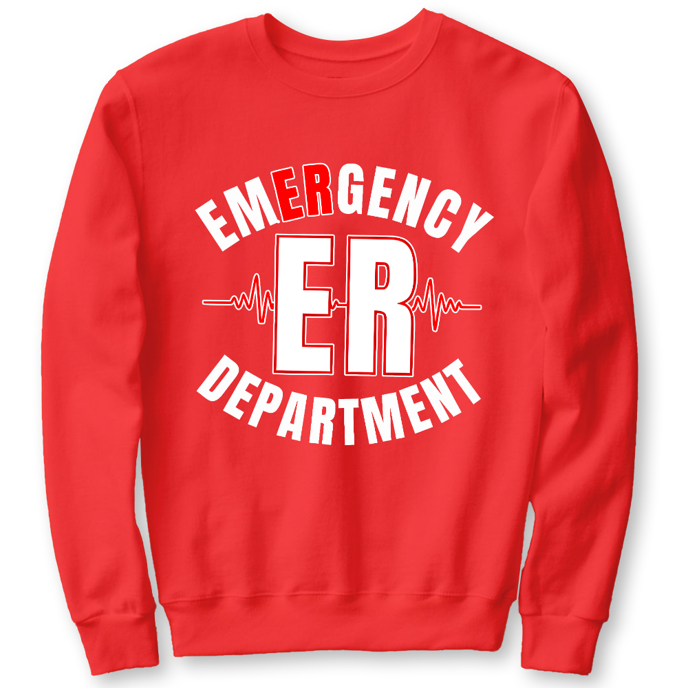 Emergency Department Cotton Pullover Sweatshirt