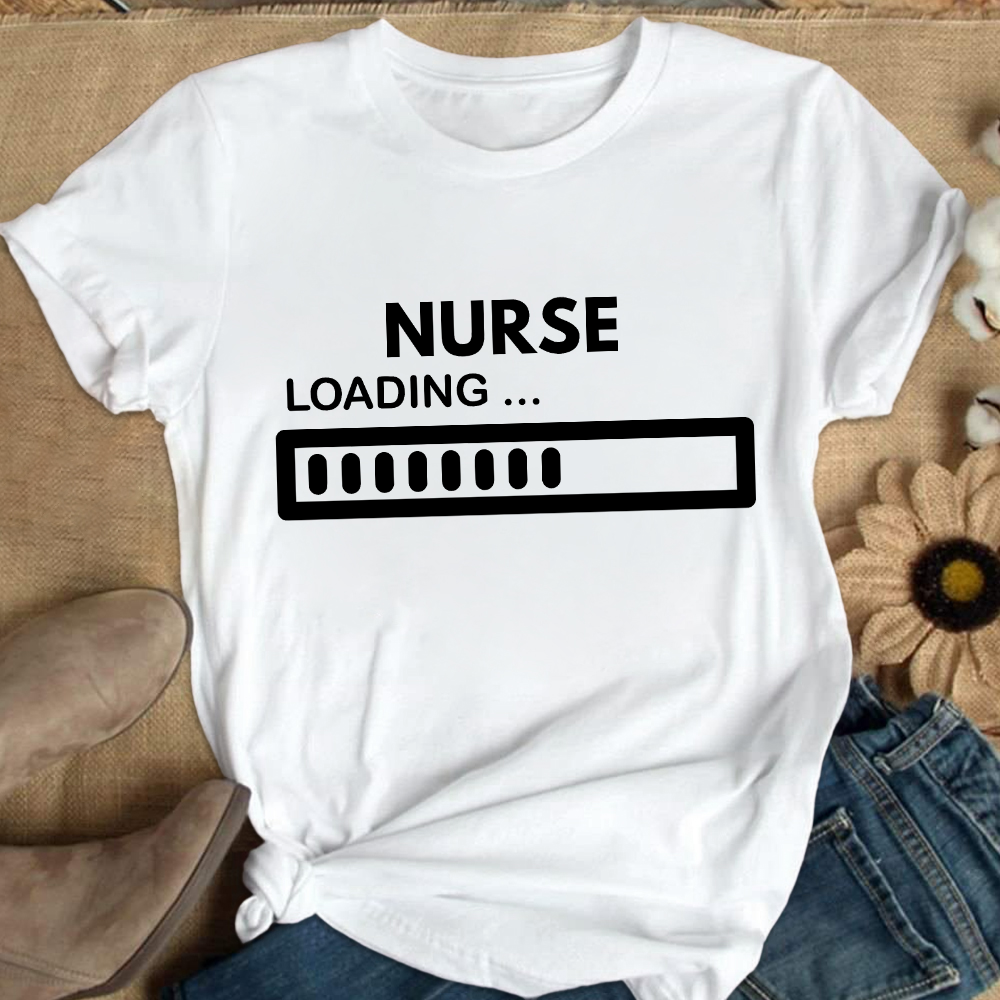 Nurse Loading Cotton Nurse T-shirt