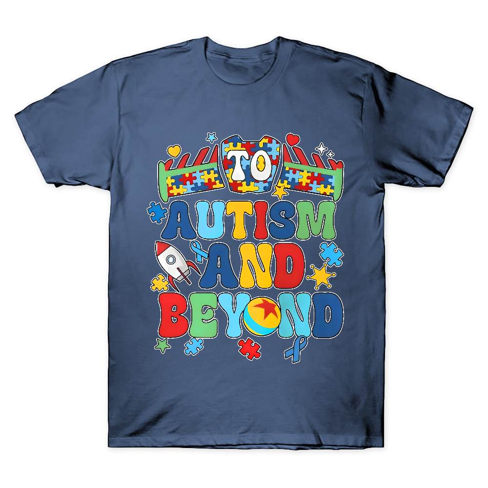 To Autism And Beyond Cotton Doctor T-shirt