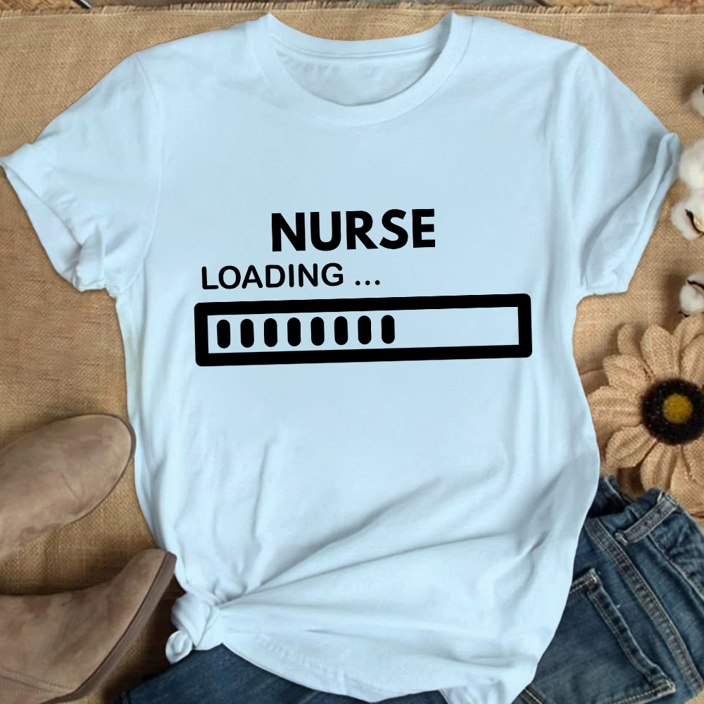 Nurse Loading Cotton Nurse T-shirt