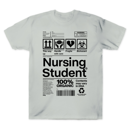 School Of Nursing Student Gift Cotton Doctor T-shirt