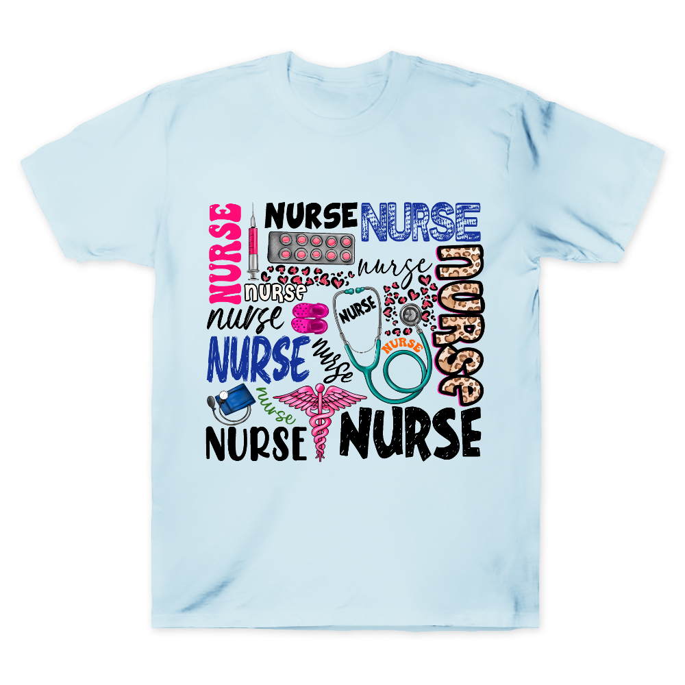 Caring Nursing Cotton Doctor T-shirt