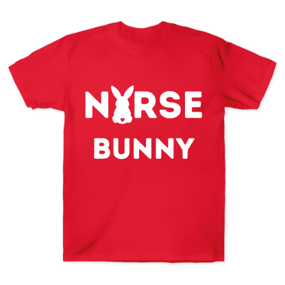 Nurse Bunny Cotton Doctor T-shirt