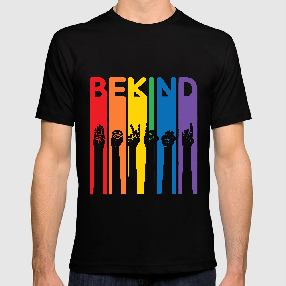 Be Kind Sign Language Cotton Doctor T-shirt