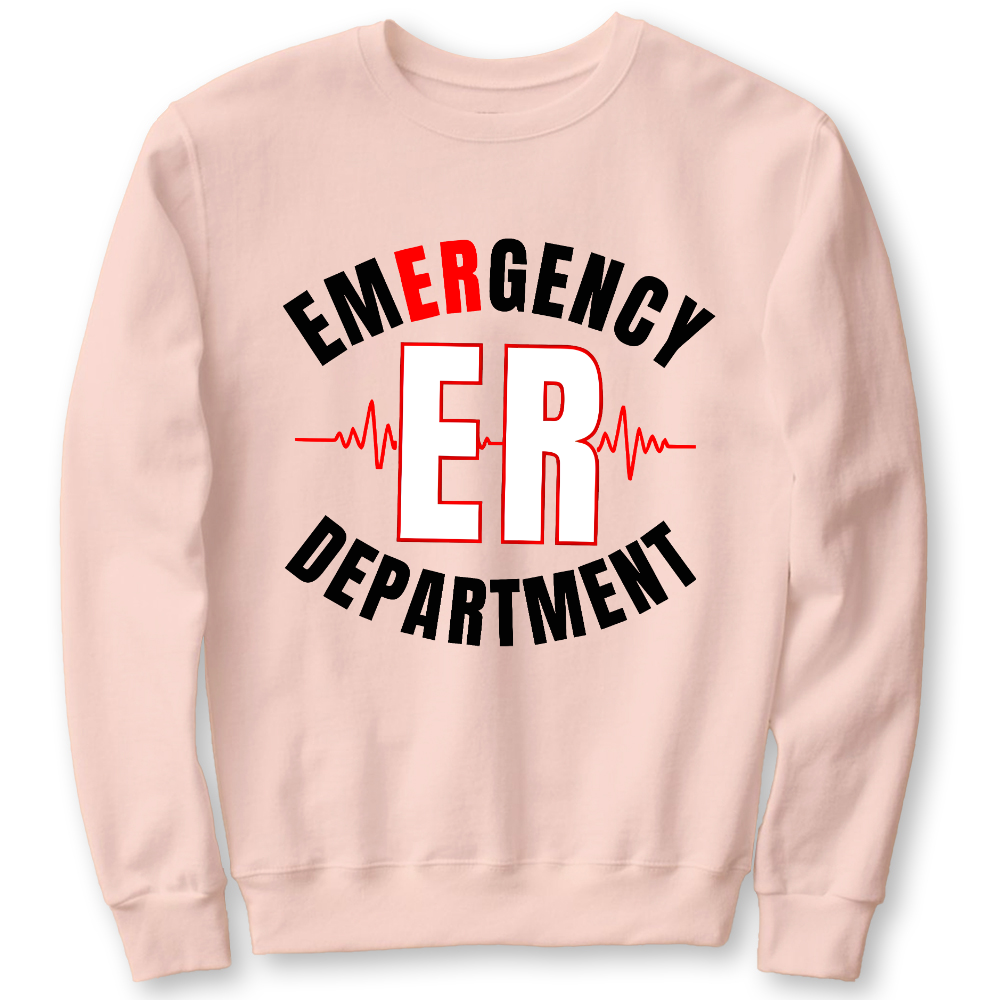 Emergency Department Cotton Pullover Sweatshirt