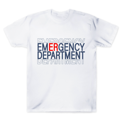 Emergency Department Cotton Doctor T-shirt