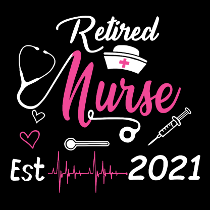 Personalized Nursing Retirement Est 2021 Cotton Nurse T-shirt