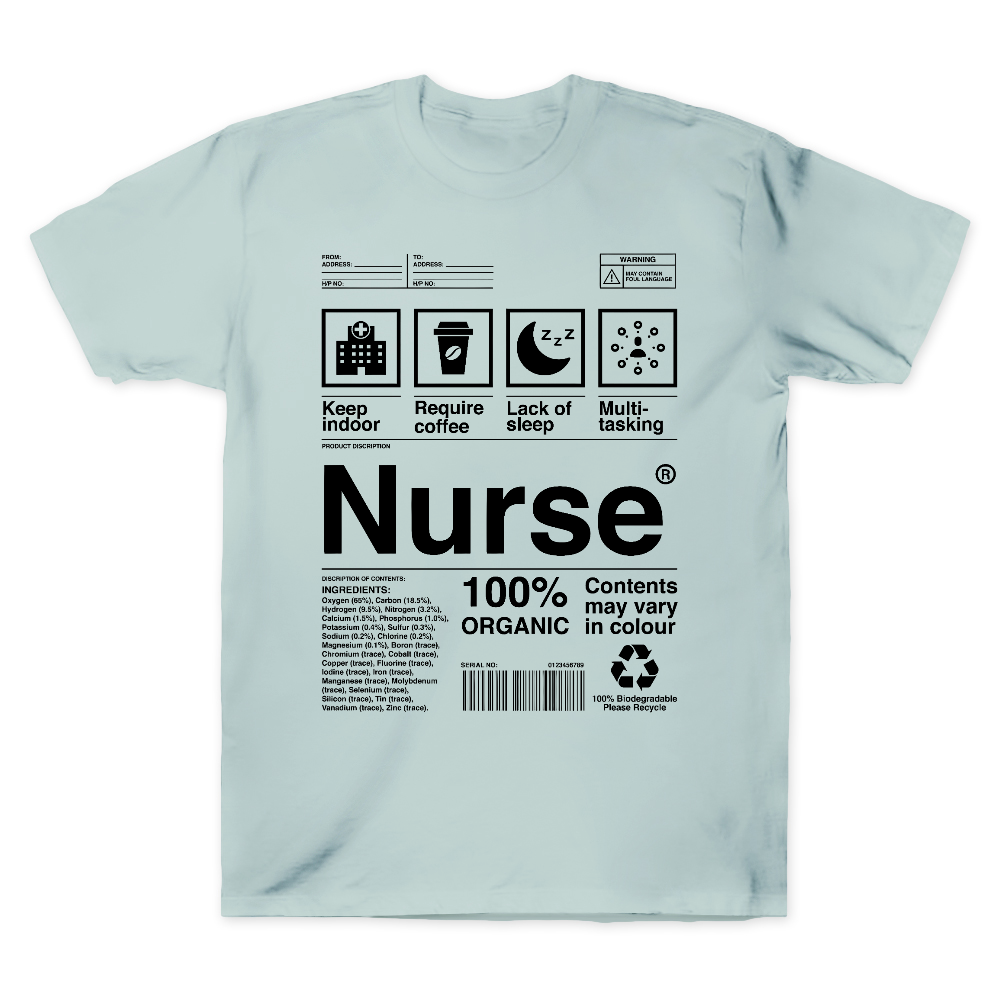 Nurse Gift Instructions For Nurses Cotton Doctor T-shirt