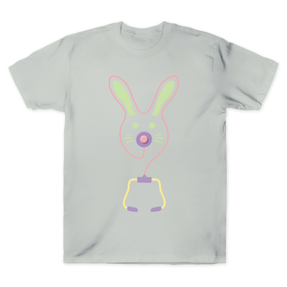 Easter Bunny Medical Tools For Nurse Or Doctor Cotton Doctor T-shirt