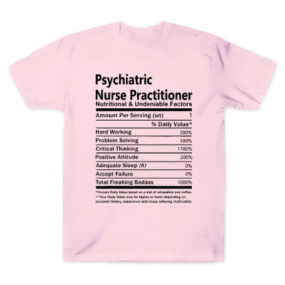 Psychiatric Nurse Practitioner Cotton Doctor T-shirt