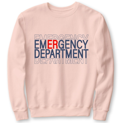 Emergency Department Cotton Pullover Sweatshirt