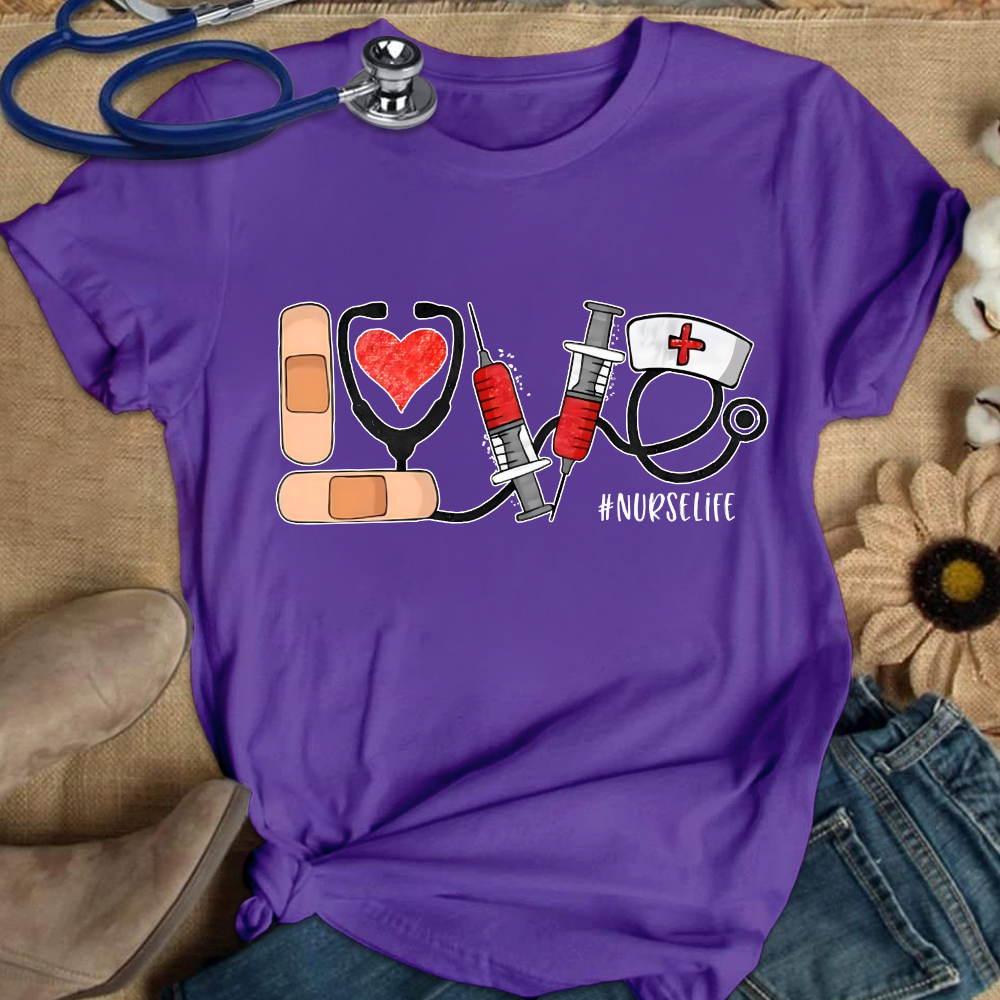 Nurselife Cotton Nurse T-shirt