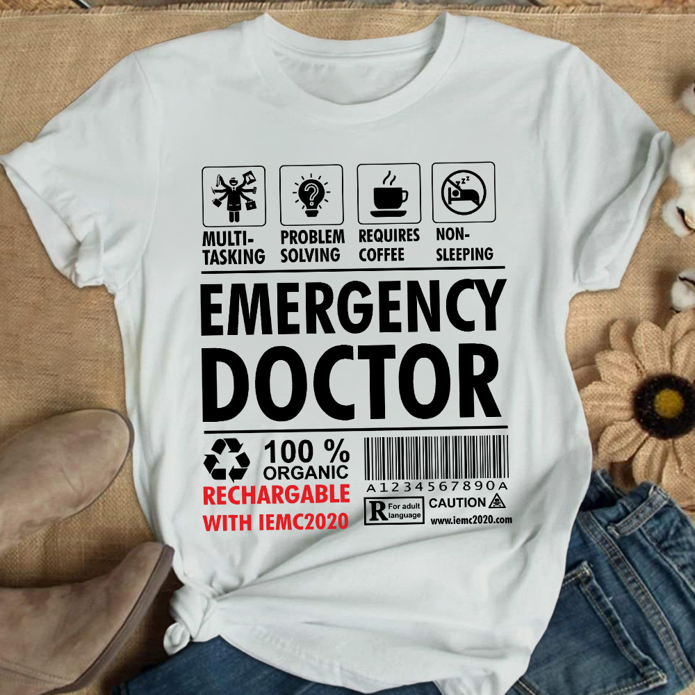 Emergency Doctor's Manual Cotton Nurse T-shirt