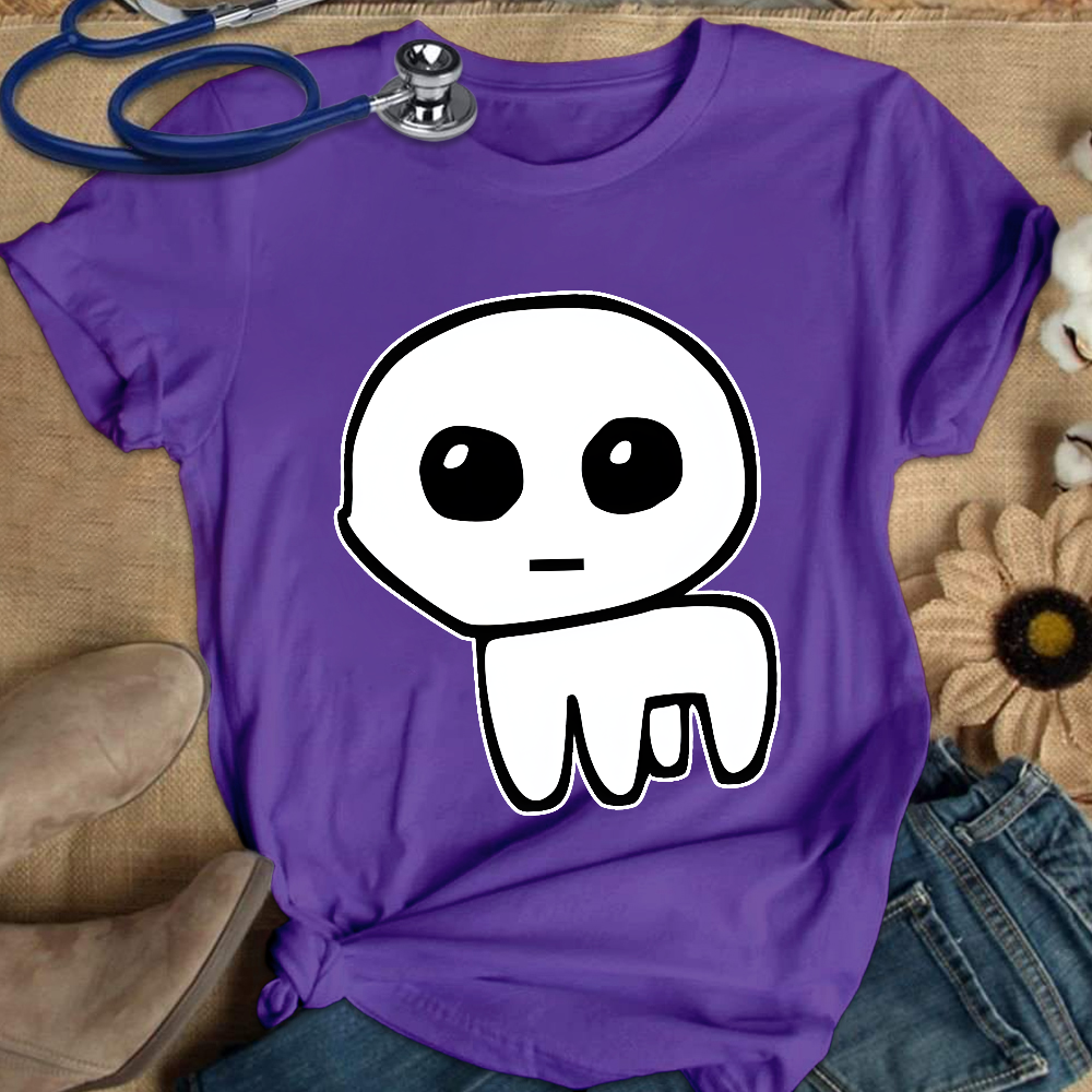 Autism Creature Cotton Nurse T-shirt